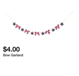 Five Below Bow Garland offer