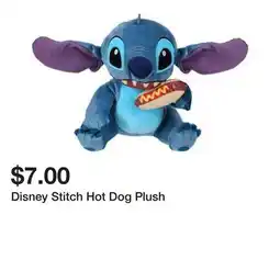 Five Below Disney Stitch Hot Dog Plush offer