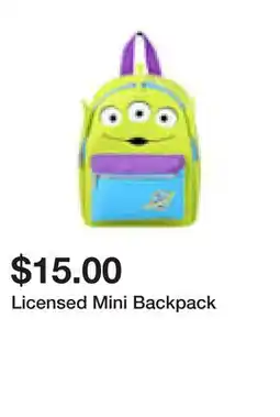Five Below Licensed Mini Backpack offer