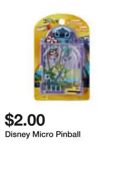 Five Below Disney Micro Pinball offer