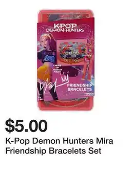 Five Below K-Pop Demon Hunters Mira Friendship Bracelets Set offer