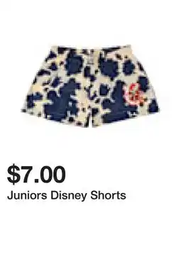 Five Below Juniors Disney Shorts offer