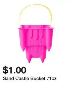 Five Below Sand Castle Bucket 71oz offer