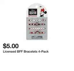 Five Below Licensed BFF Bracelets 4-Pack offer