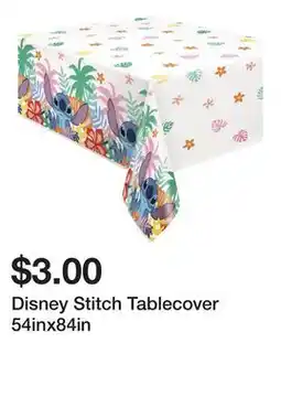 Five Below Disney Stitch Tablecover 54inx84in offer