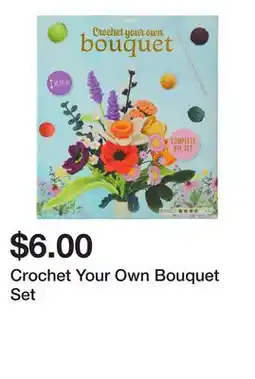 Five Below Crochet Your Own Bouquet Set offer