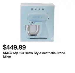 Marshalls SMEG 5qt 50s Retro Style Aesthetic Stand Mixer offer