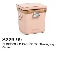 Marshalls BUSINESS & PLEASURE 35qt Hemingway Cooler offer