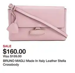 Marshalls BRUNO MAGLI Made In Italy Leather Stella Crossbody offer
