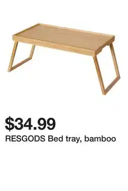 Ikea RESGODS Bed tray, bamboo offer
