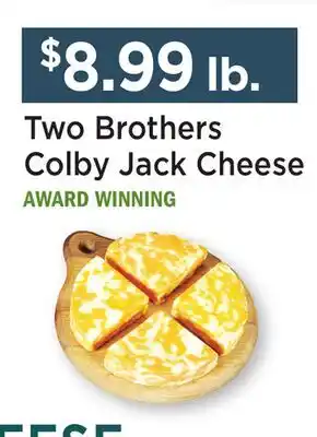 Heinen's Two Brothers Colby Jack Cheese offer