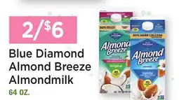 Heinen's Blue Diamond Almond Breeze Almondmilk offer