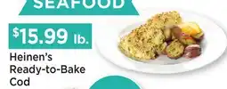 Heinen's Heinen's Ready-to-Bake Cod SEAFOOD offer