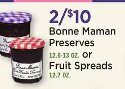 Heinen's Bonne Maman Preserves 12.6-13 OZ. or Fruit Spreads 12.7 OZ offer
