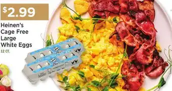 Heinen's Heinen's Cage Free Large White Eggs offer