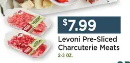 Heinen's Levoni Pre-Sliced Charcuterie Meats offer