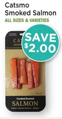 Heinen's Catsmo Smoked Salmon offer