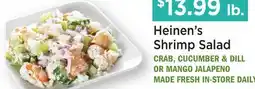 Heinen's Heinen's Shrimp Salad offer