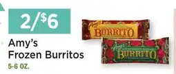 Heinen's Amy's Frozen Burritos offer