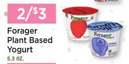 Heinen's Forager Plant Based Yogurt offer