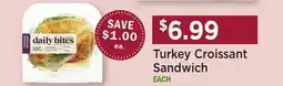 Heinen's Turkey Croissant Sandwich offer