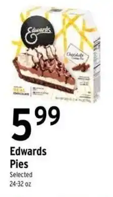 Brookshire's Edwards Pies offer