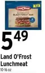 Brookshire's Land O'Frost Lunchmeat offer