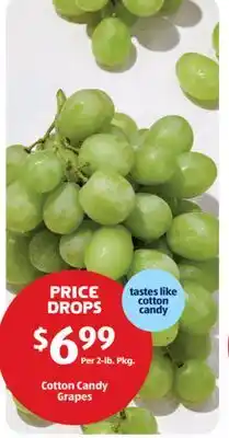 Aldi Cotton Candy Grapes offer