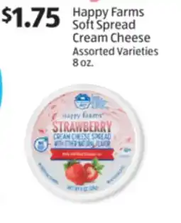Aldi Happy Farms Soft Spread Cream Cheese offer