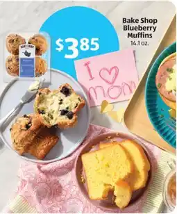 Aldi Bake Shop Blueberry Muffins offer