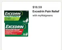 Walgreens Excedrin Pain Relief offer