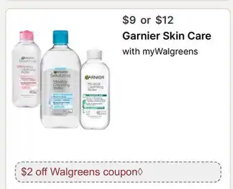 Walgreens Garnier Skin Care offer