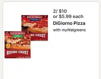 Walgreens DiGiorno Pizza offer