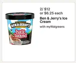 Walgreens Ben & Jerry's Ice Cream offer
