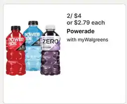 Walgreens Powerade offer