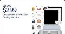 Walmart Cricut Maker 3 Smart Die-Cutting Machine, Mist, Includes $50 Digital Content offer