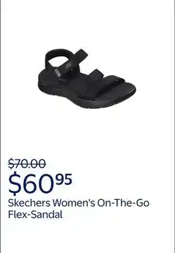 Walmart Skechers Women's On-The-Go Flex-Sandal Mesh Quarter Strap offer
