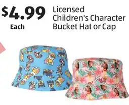 Aldi Licensed Children's Character Bucket Hat or Cap offer