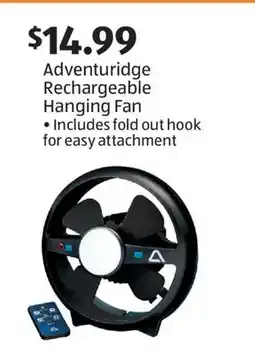 Aldi Adventuridge Rechargeable Hanging Fan offer