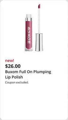 JC Penney Buxom Full On Plumping Lip Polish offer