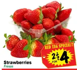 Superior Grocers Strawberries offer