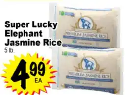 Superior Grocers Super Lucky Elephant Jasmine Rice offer