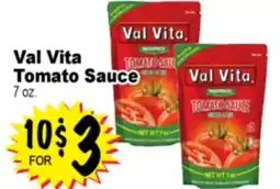 Superior Grocers Val Vita Tomato Sauce offer