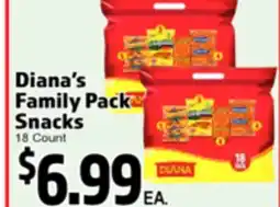 Superior Grocers Diana's Family Pack Snacks offer