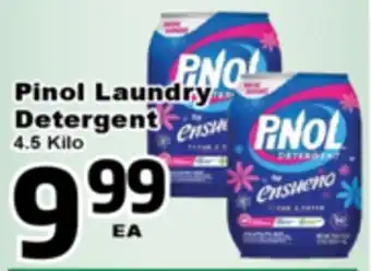 Superior Grocers Pinol Laundry Detergent offer