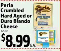 Superior Grocers Perla Crumbled Hard Aged or Duro Blando Cheese offer
