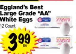 Superior Grocers Eggland's Best Large Grade AA White Eggs offer