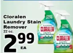 Superior Grocers Cloralen Laundry Stain offer