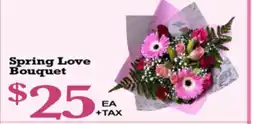Superior Grocers Spring Love Bouquet offer