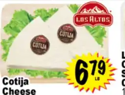 Superior Grocers Cotija Cheese offer
